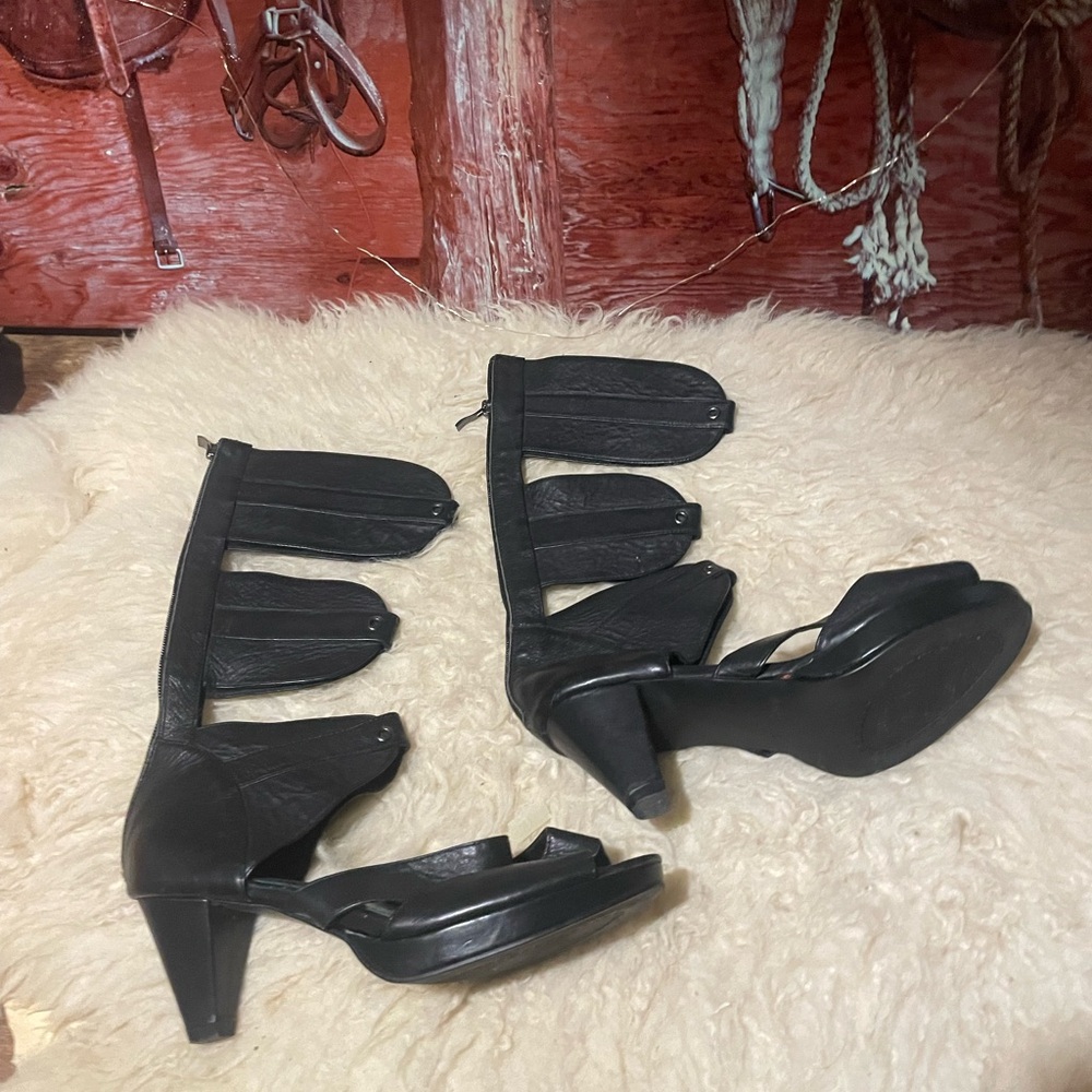MaLina Kay leather boot shoes